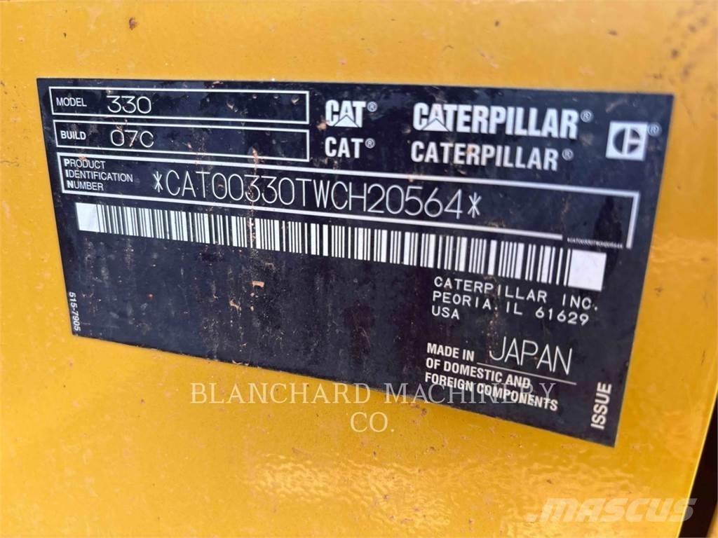 CAT 330 Escavatori cingolati