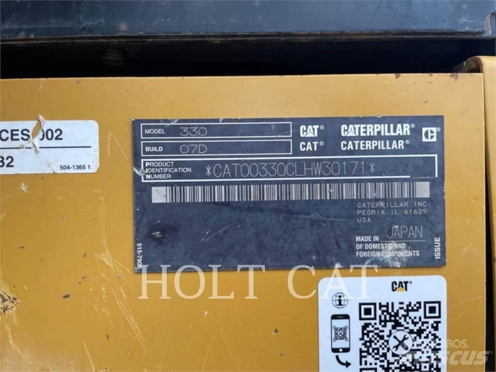 CAT 330 TC Escavatori cingolati