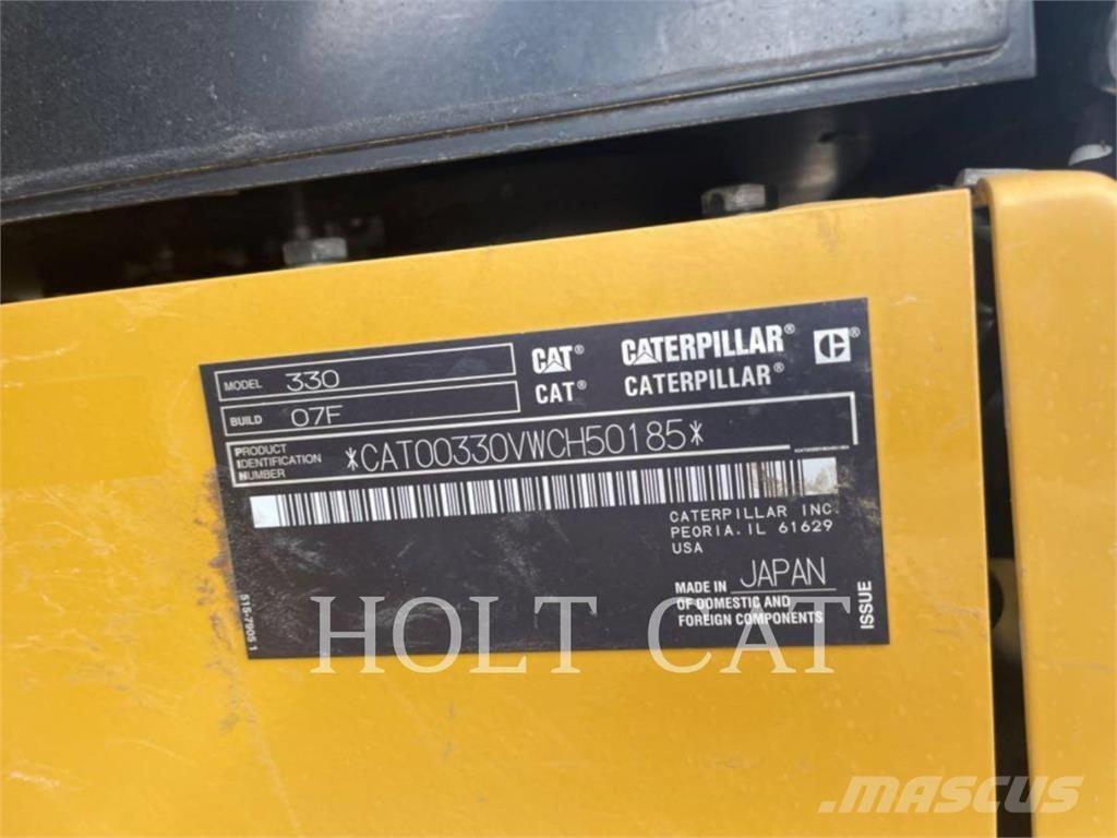 CAT 330 TC Escavatori cingolati