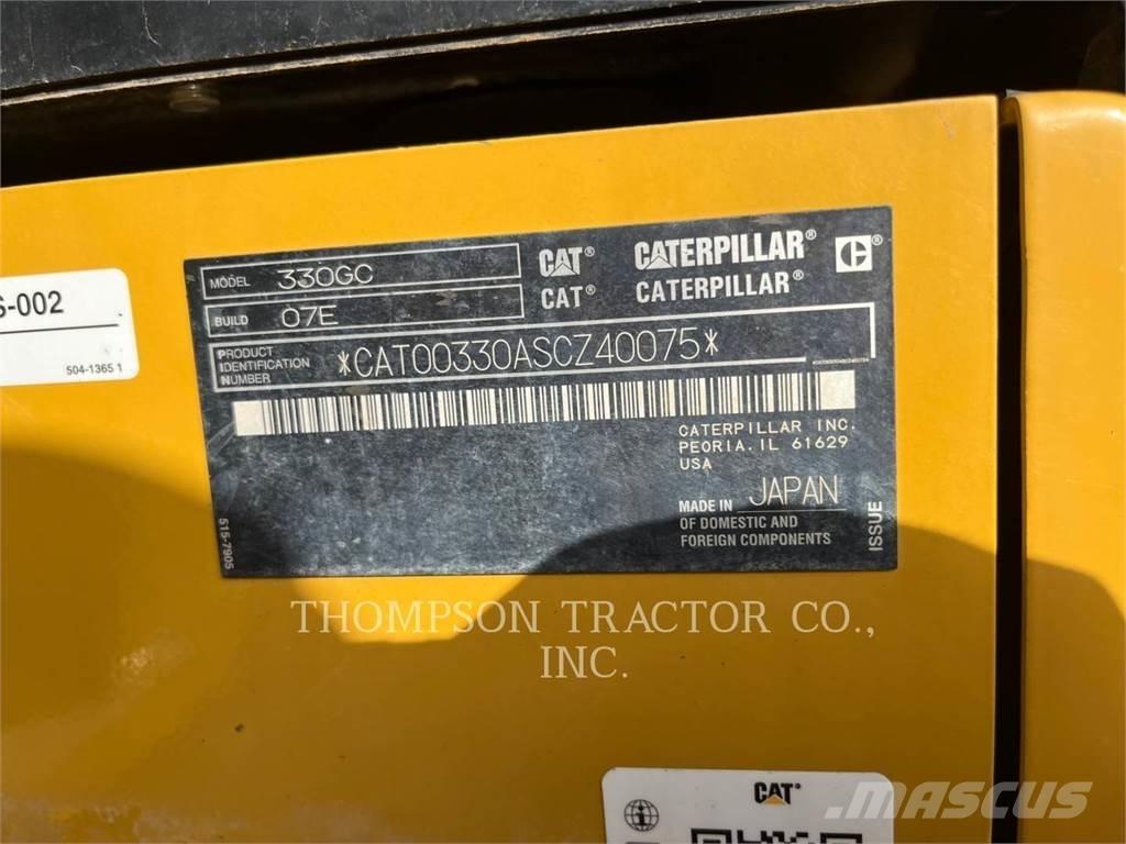 CAT 330GC Escavatori cingolati