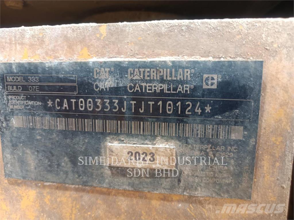 CAT 333-07 Escavatori cingolati