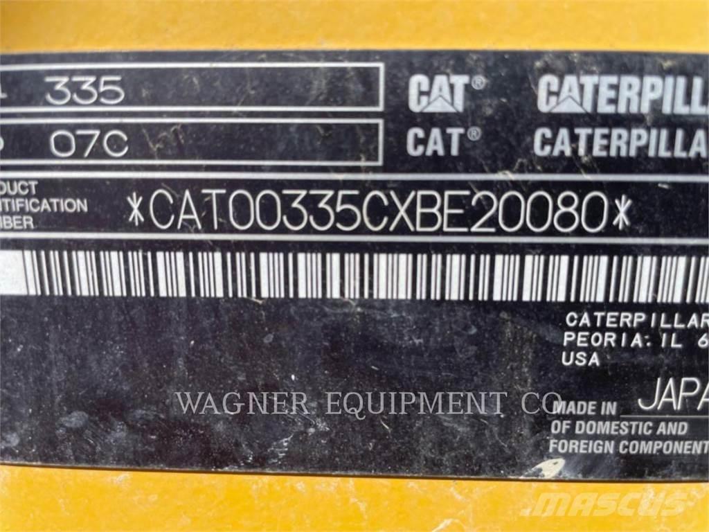 CAT 335 Escavatori cingolati