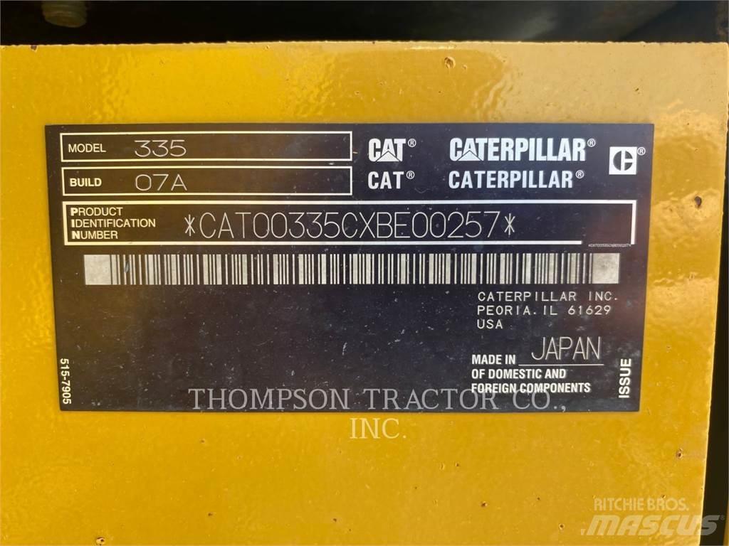CAT 335 Escavatori cingolati