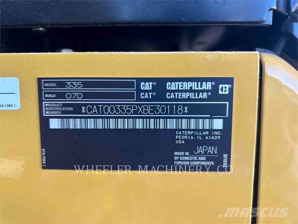 CAT 335 CF Escavatori cingolati