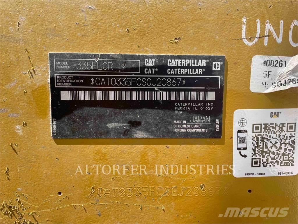 CAT 335F LCR Escavatori cingolati