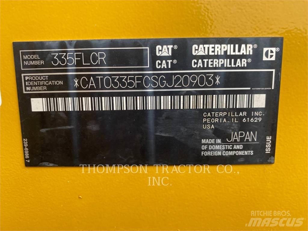 CAT 335FLCR Escavatori cingolati