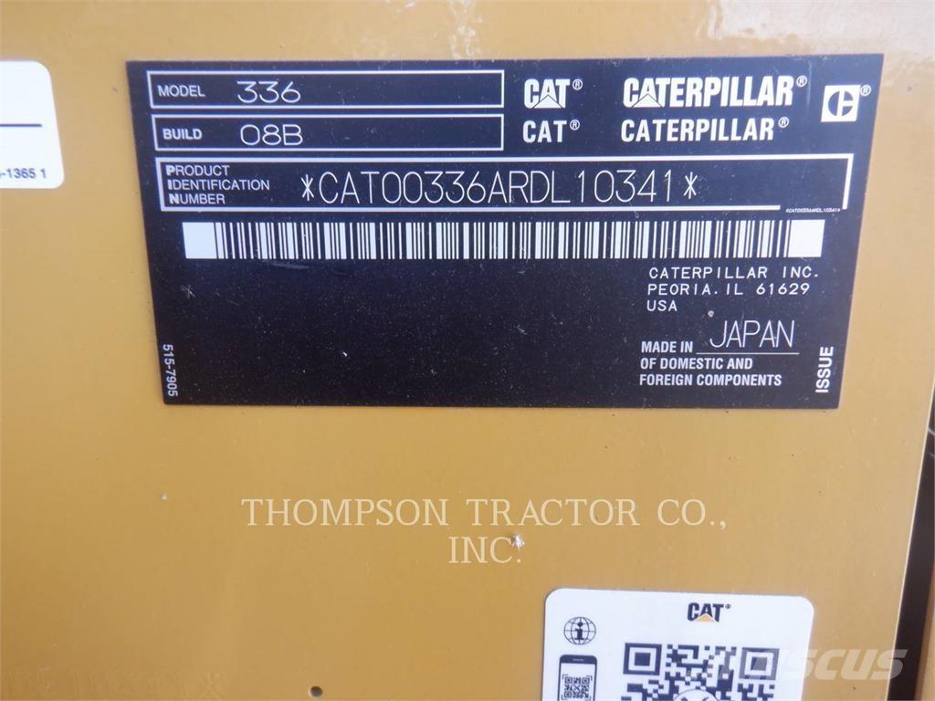 CAT 336 Escavatori cingolati