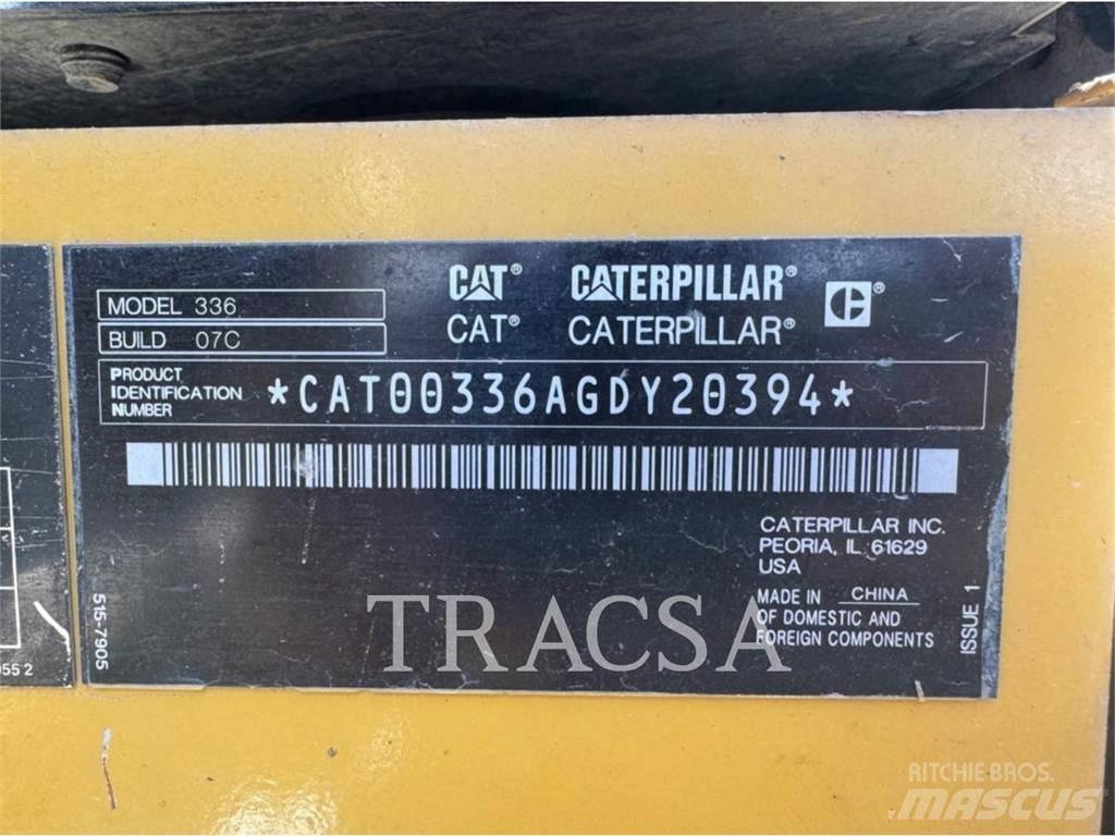 CAT 336 Escavatori cingolati