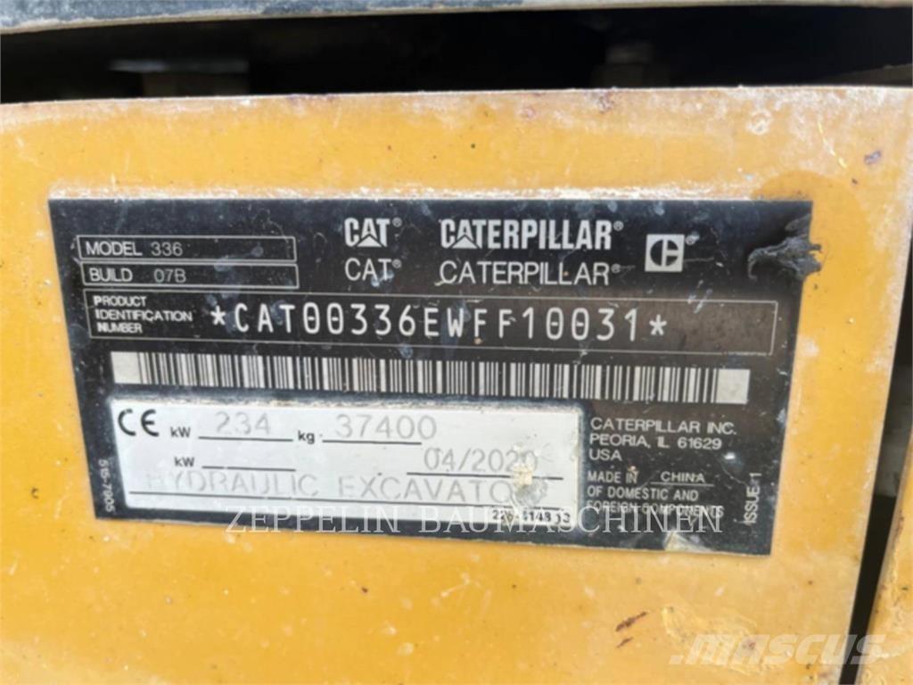CAT 336-07B Escavatori cingolati