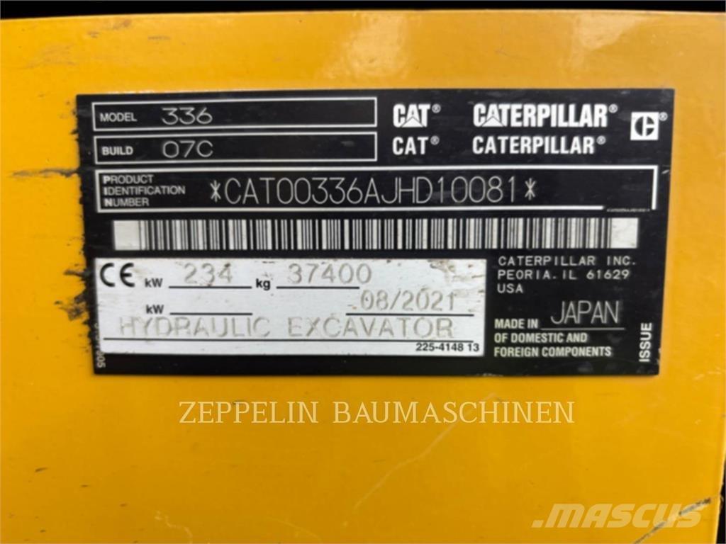 CAT 336-07C Escavatori cingolati