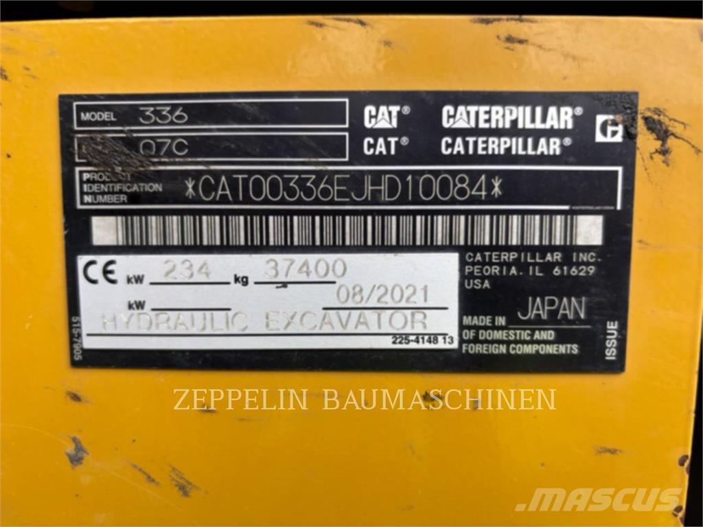 CAT 336-07C Escavatori cingolati