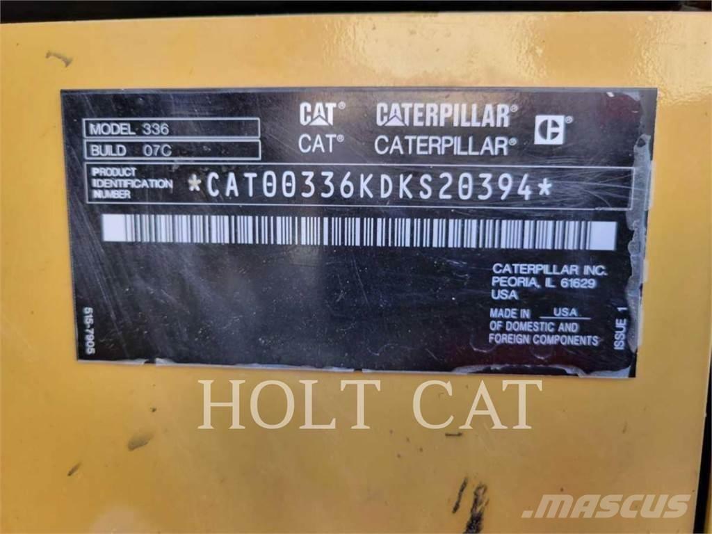 CAT 336 12 TC Escavatori cingolati