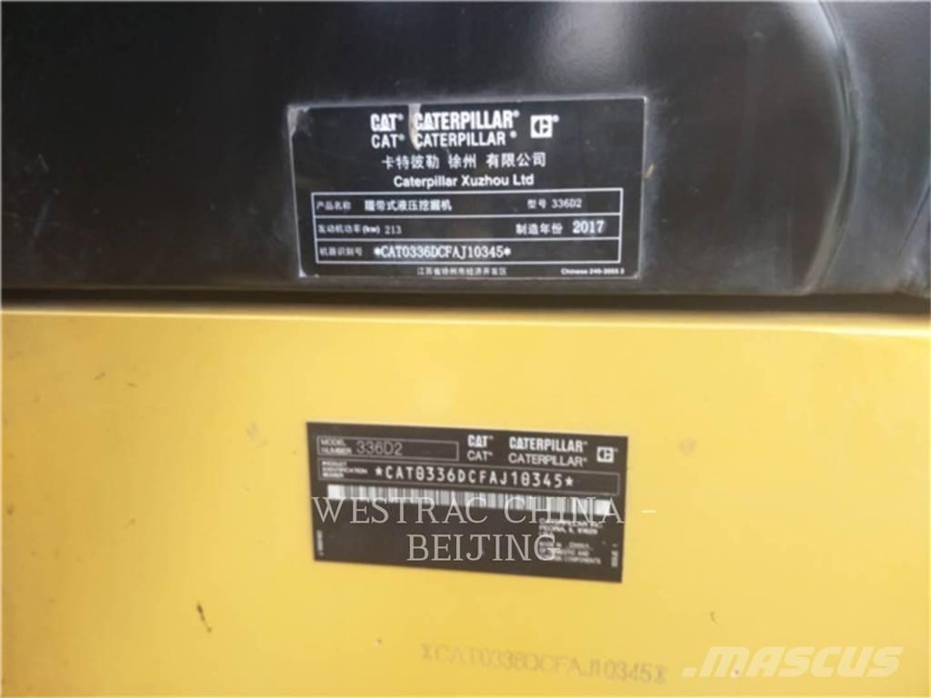 CAT 336D2 Escavatori cingolati