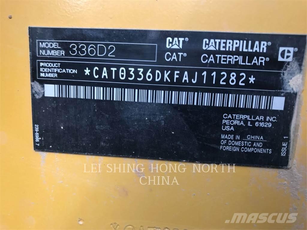 CAT 336D2 Escavatori cingolati