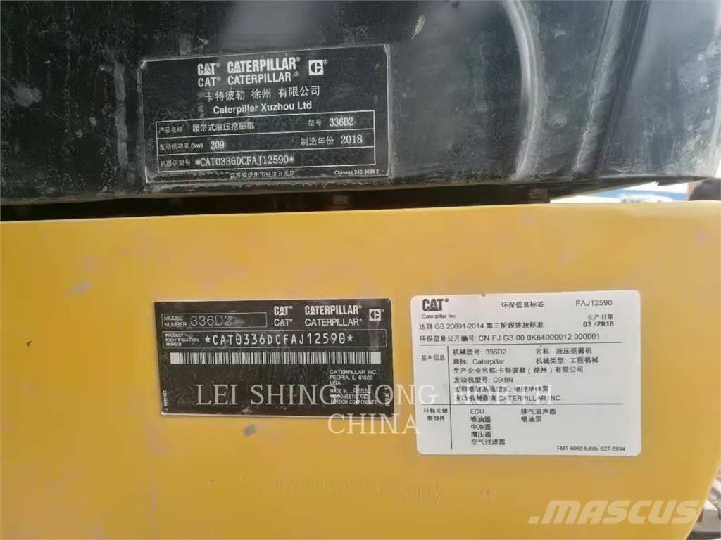 CAT 336D2 Escavatori cingolati