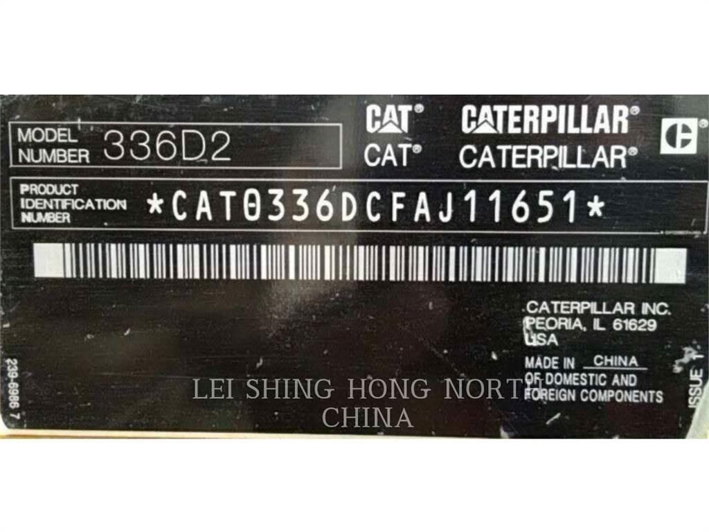 CAT 336D2 Escavatori cingolati