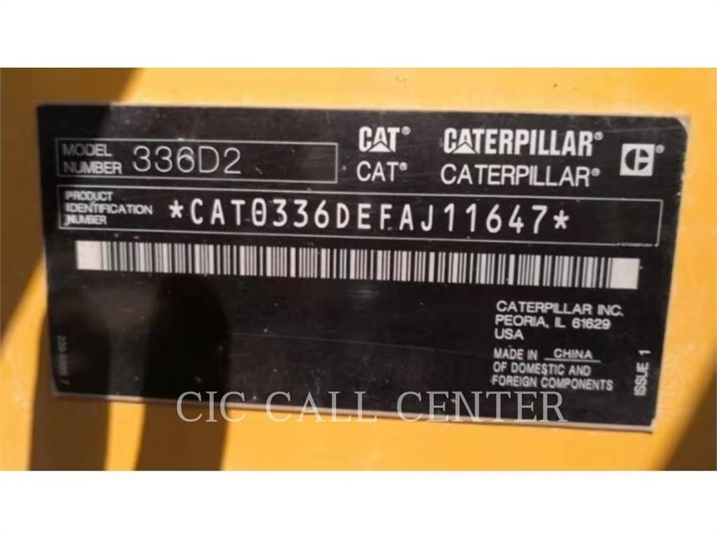 CAT 336D2 Escavatori cingolati