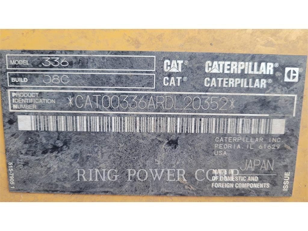 CAT 336HYDTHUM Escavatori cingolati