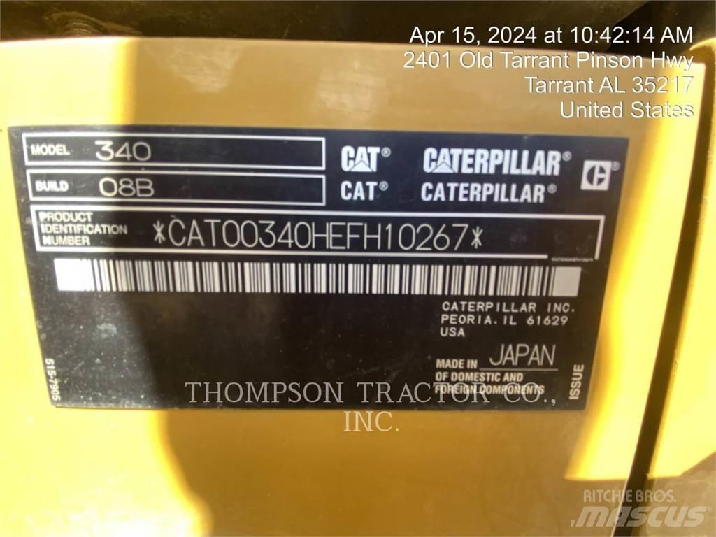 CAT 340 Escavatori cingolati