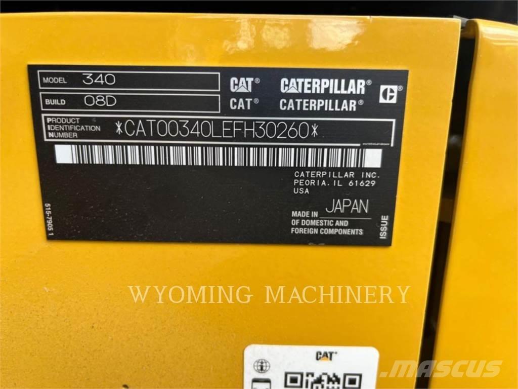 CAT 340 Escavatori cingolati