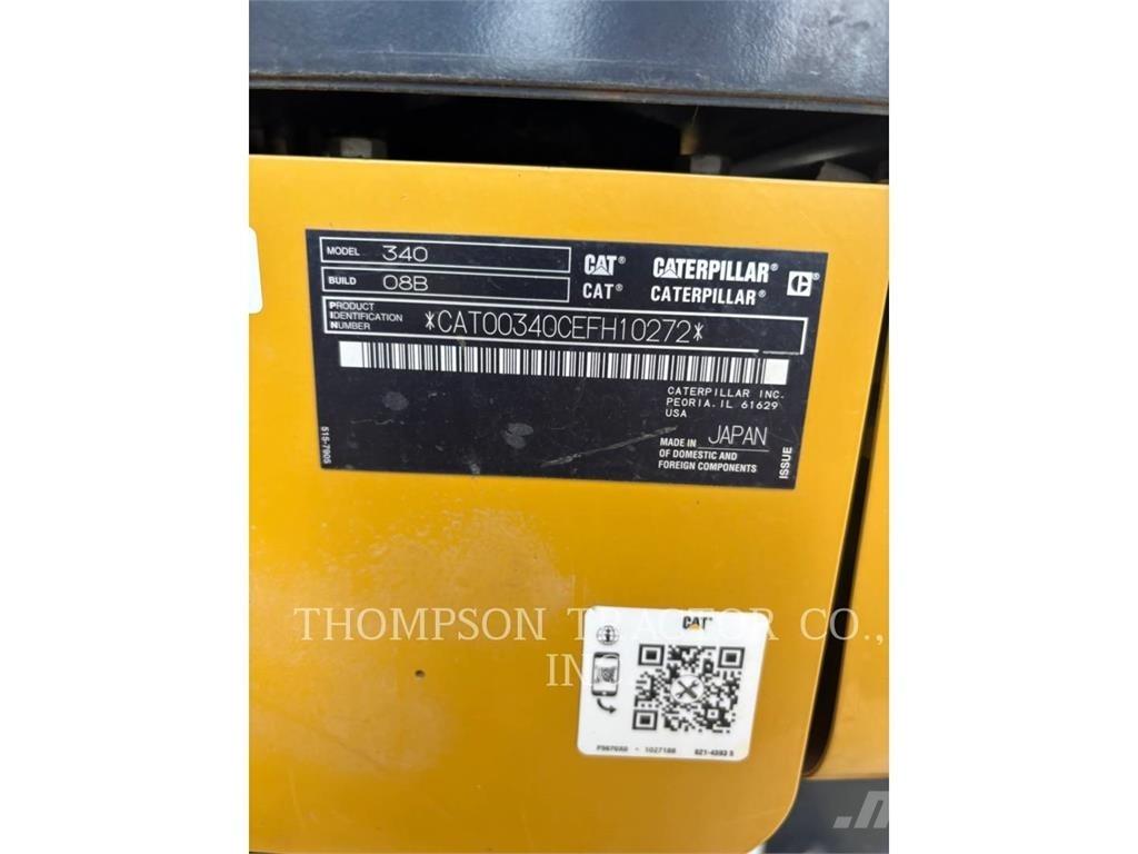 CAT 340 Escavatori cingolati