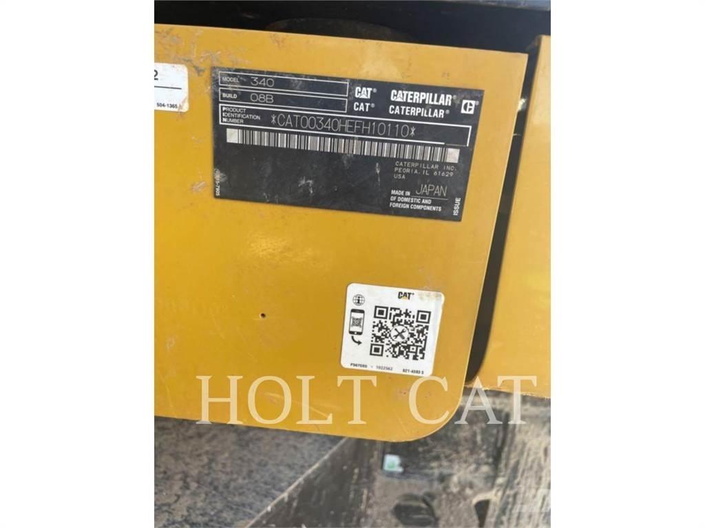 CAT 340 12 TC Escavatori cingolati
