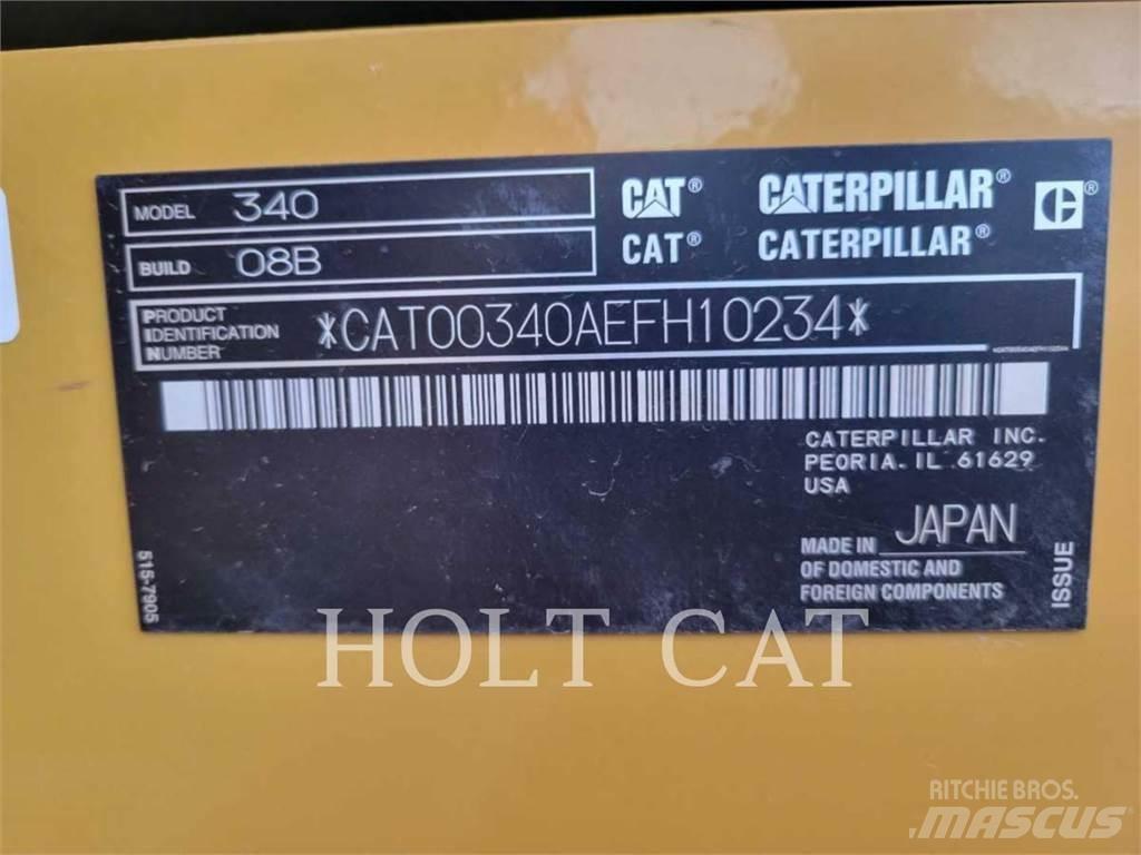 CAT 340 12 TC Escavatori cingolati