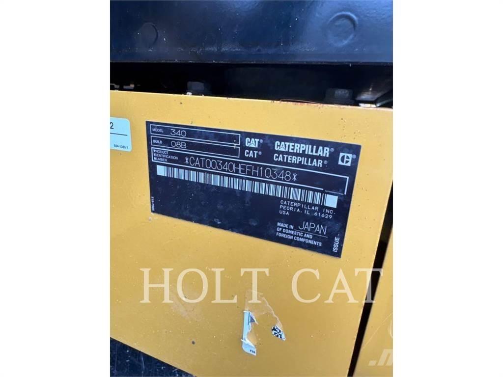 CAT 340 12 TC Escavatori cingolati