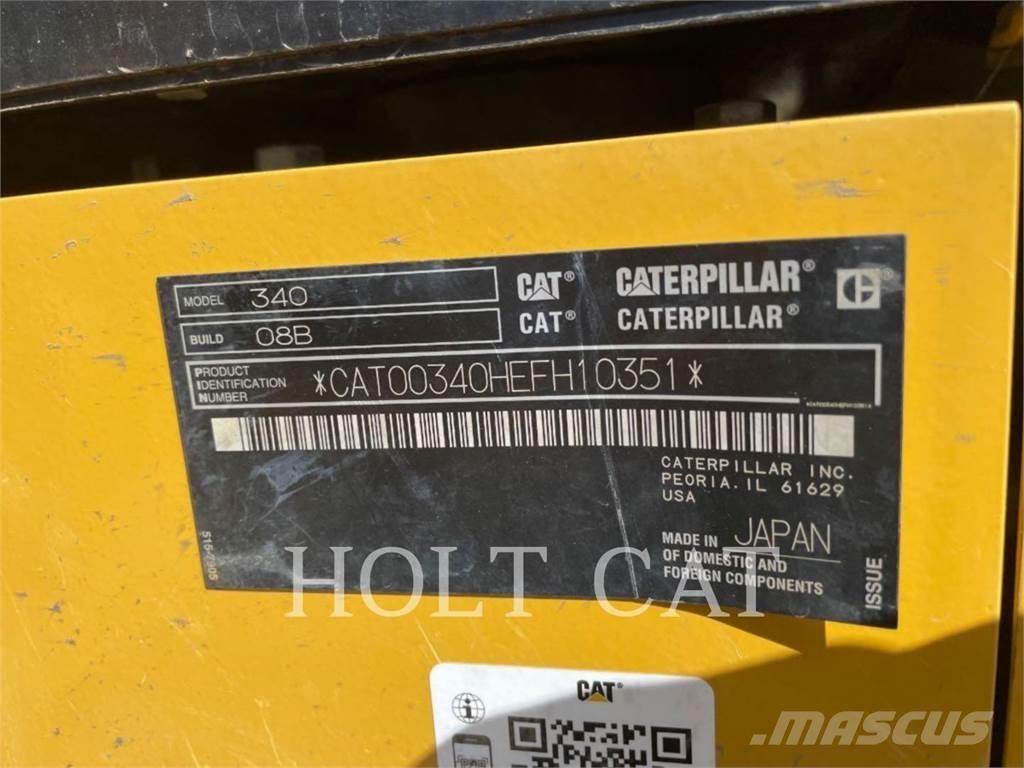CAT 340 12 TC Escavatori cingolati
