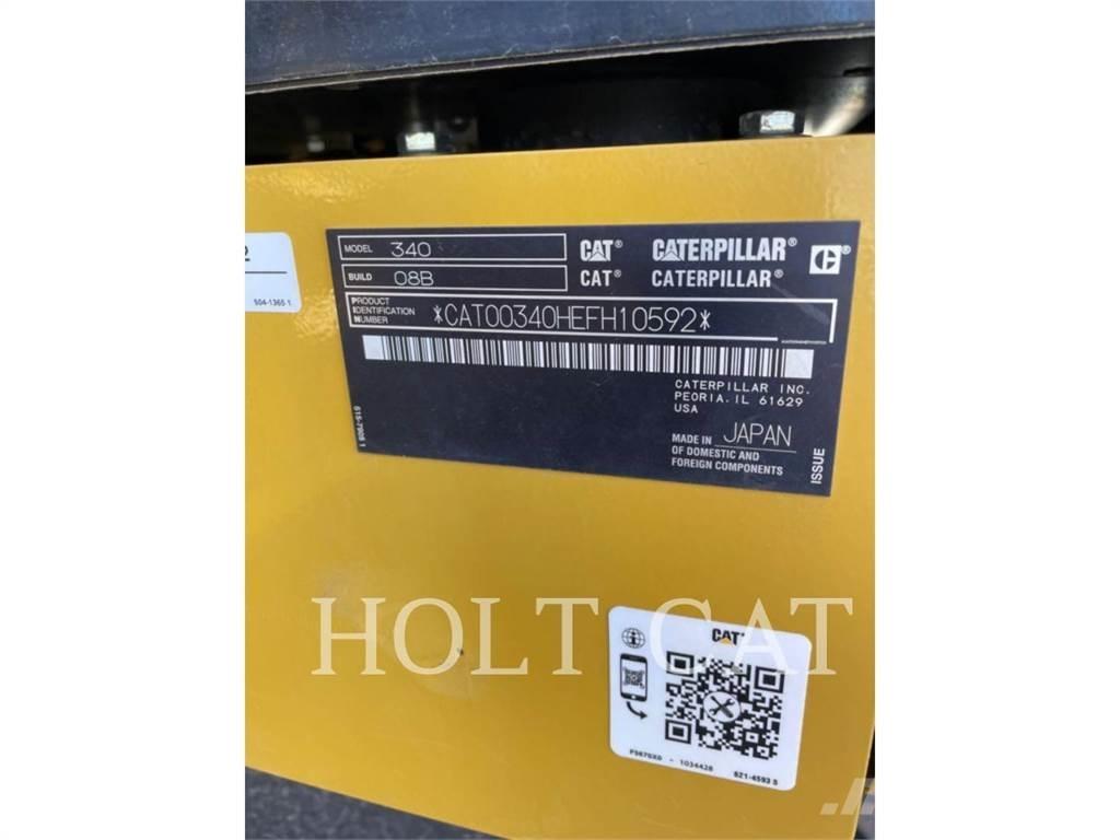 CAT 340 12 TC Escavatori cingolati