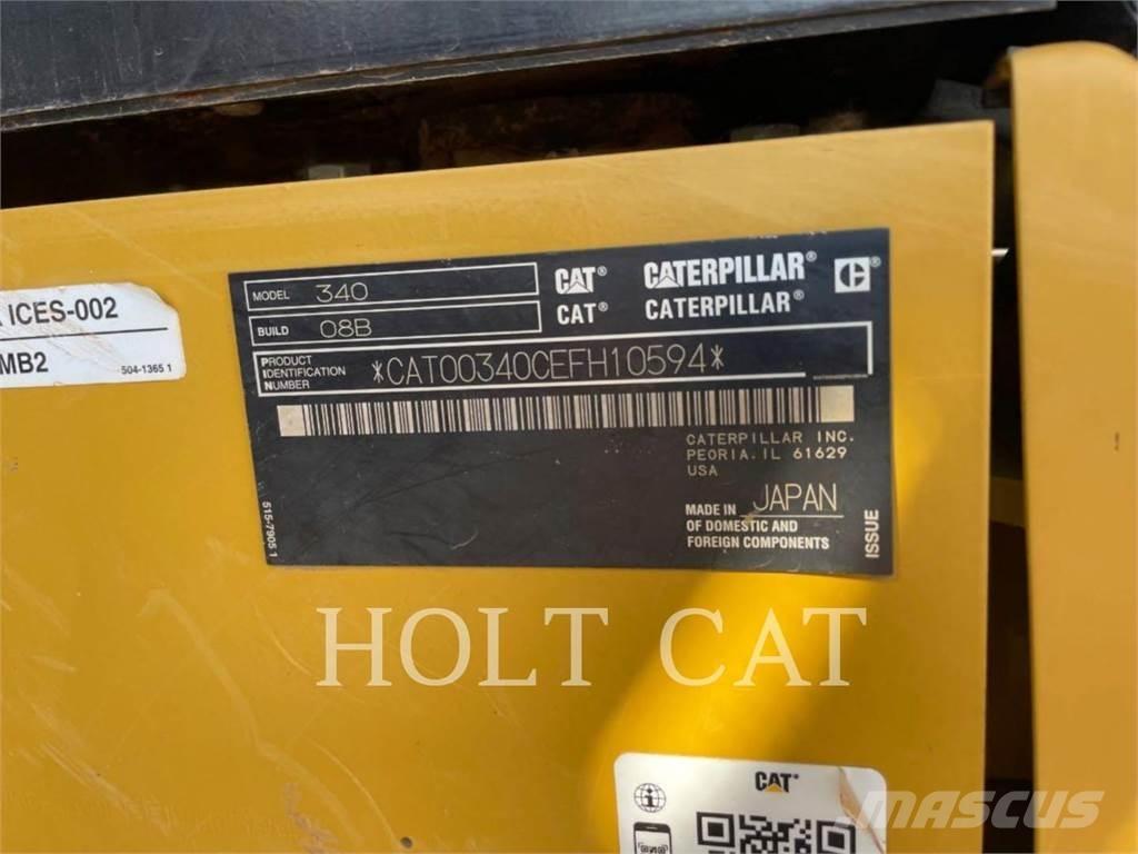 CAT 340 12 TC Escavatori cingolati