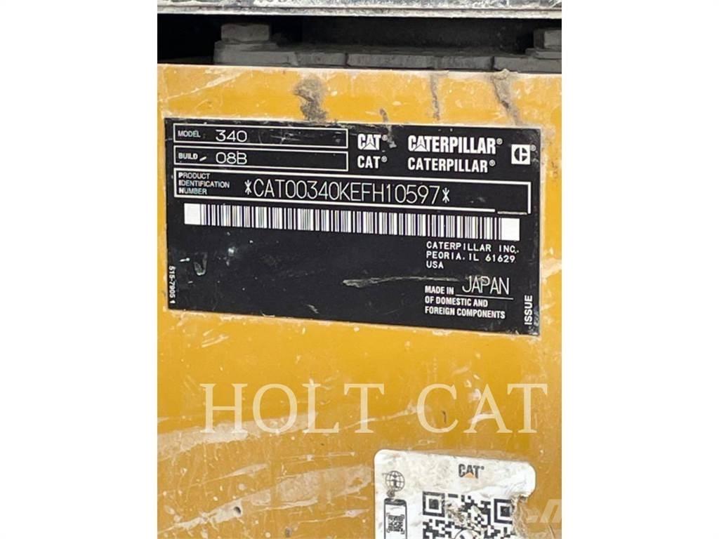 CAT 340 12 TC Escavatori cingolati
