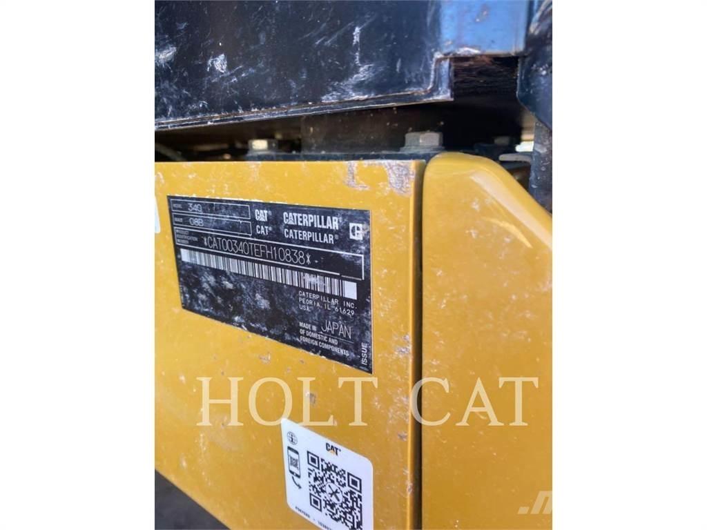 CAT 340 12 TC Pale gommate