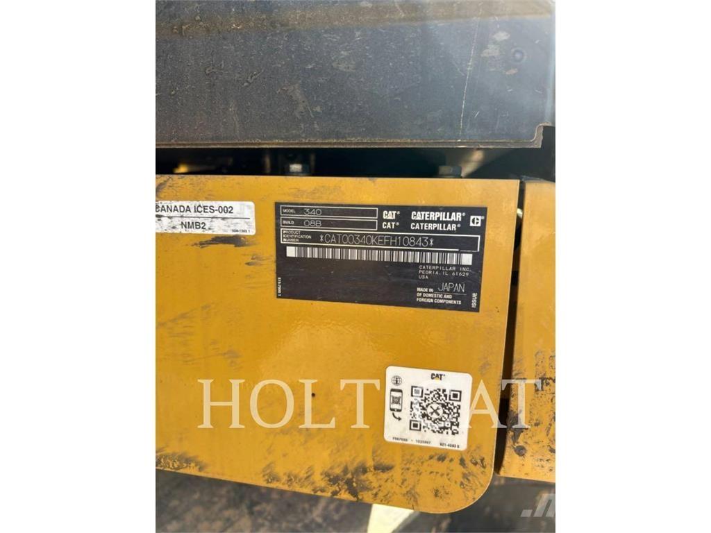 CAT 340 12 TC Escavatori cingolati