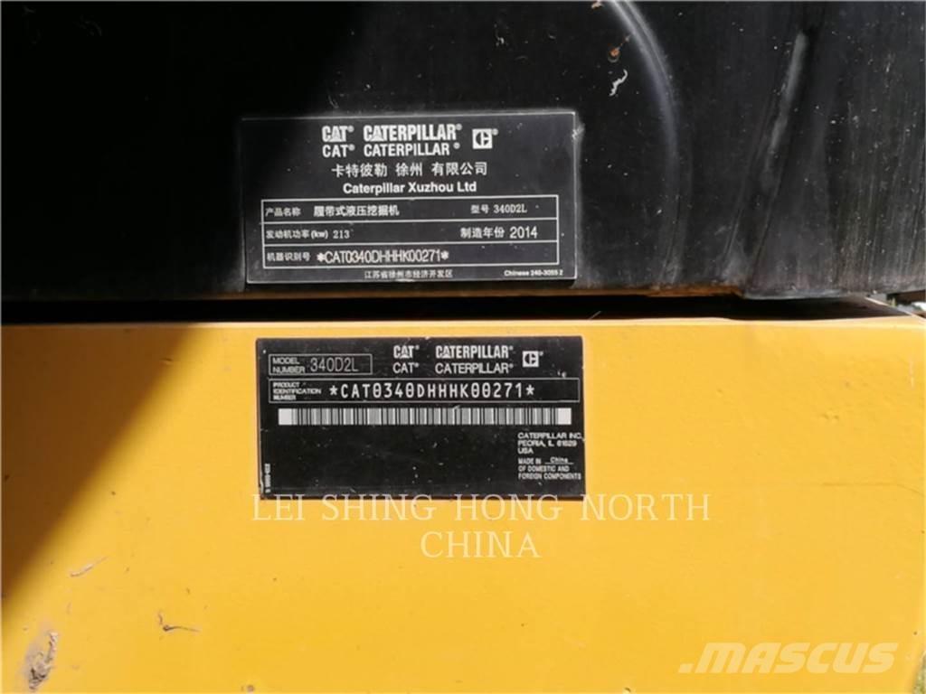 CAT 340D2L Escavatori cingolati