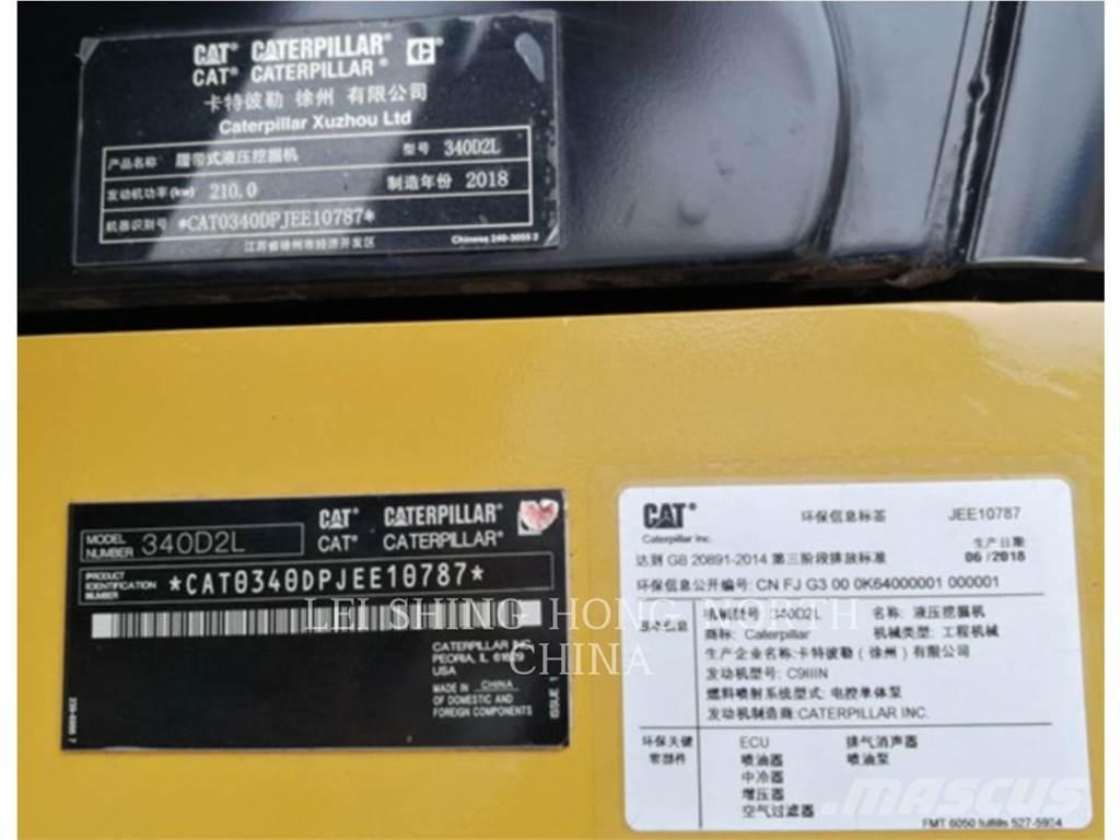 CAT 340D2L Escavatori cingolati