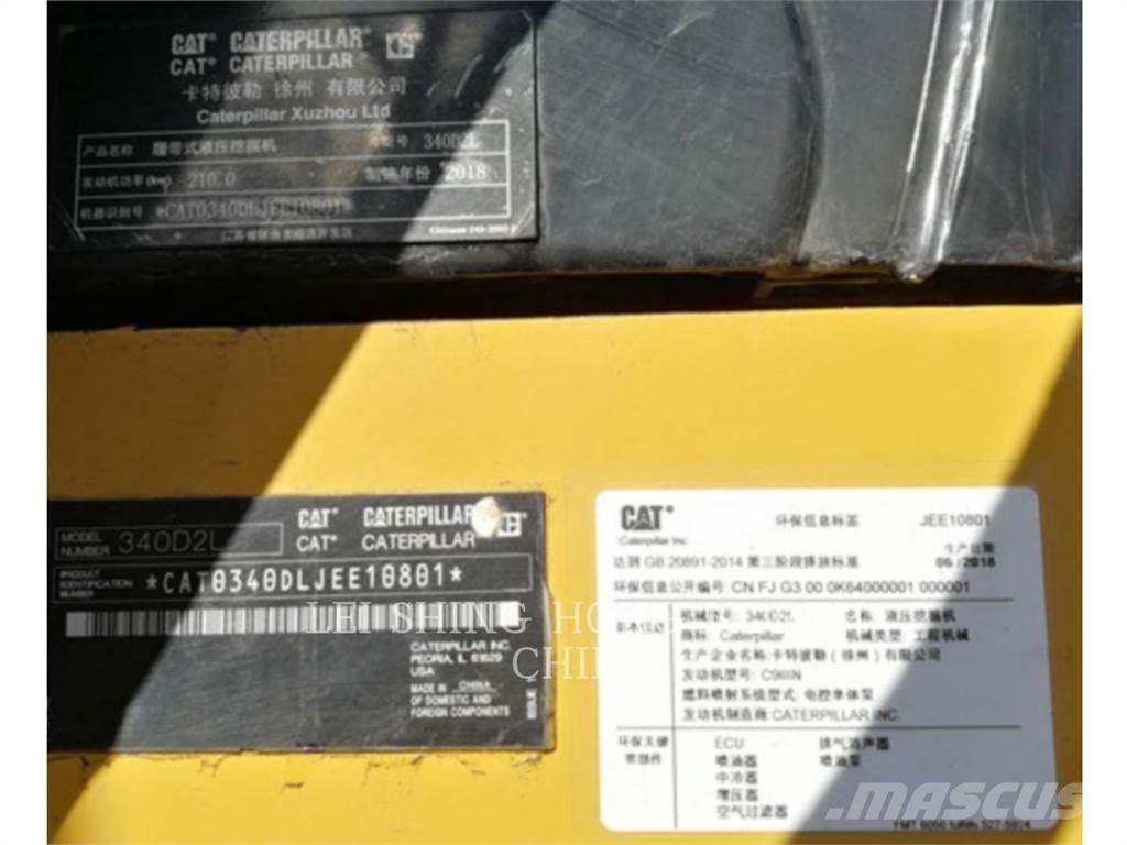 CAT 340D2L Escavatori cingolati