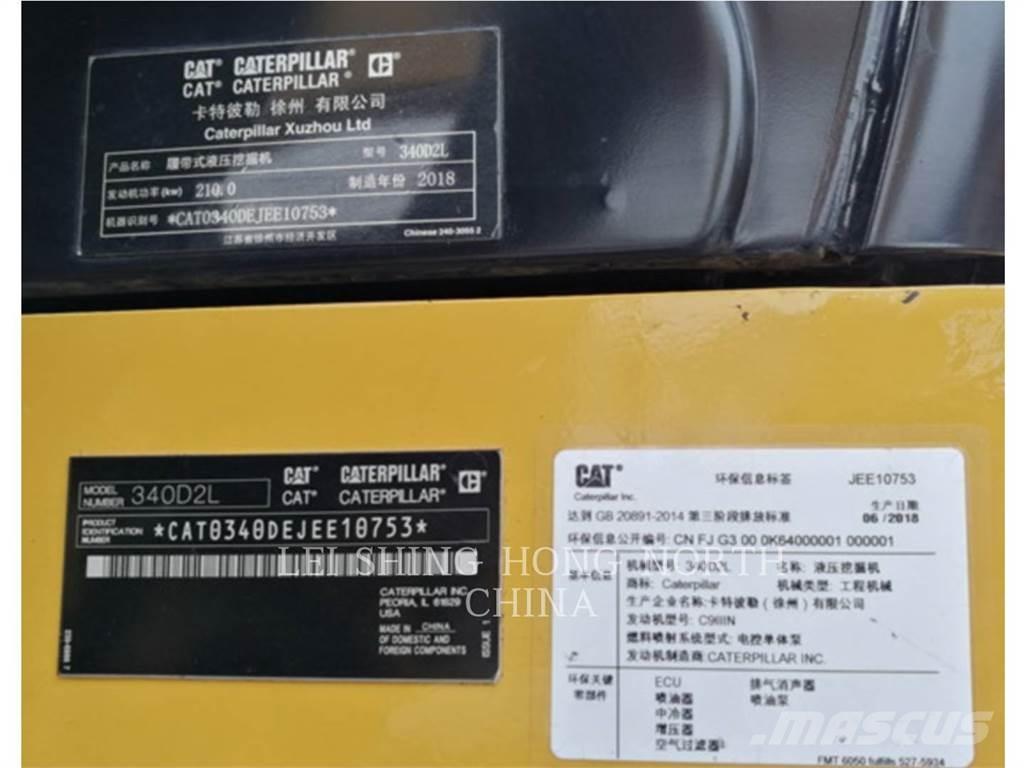 CAT 340D2L Escavatori cingolati