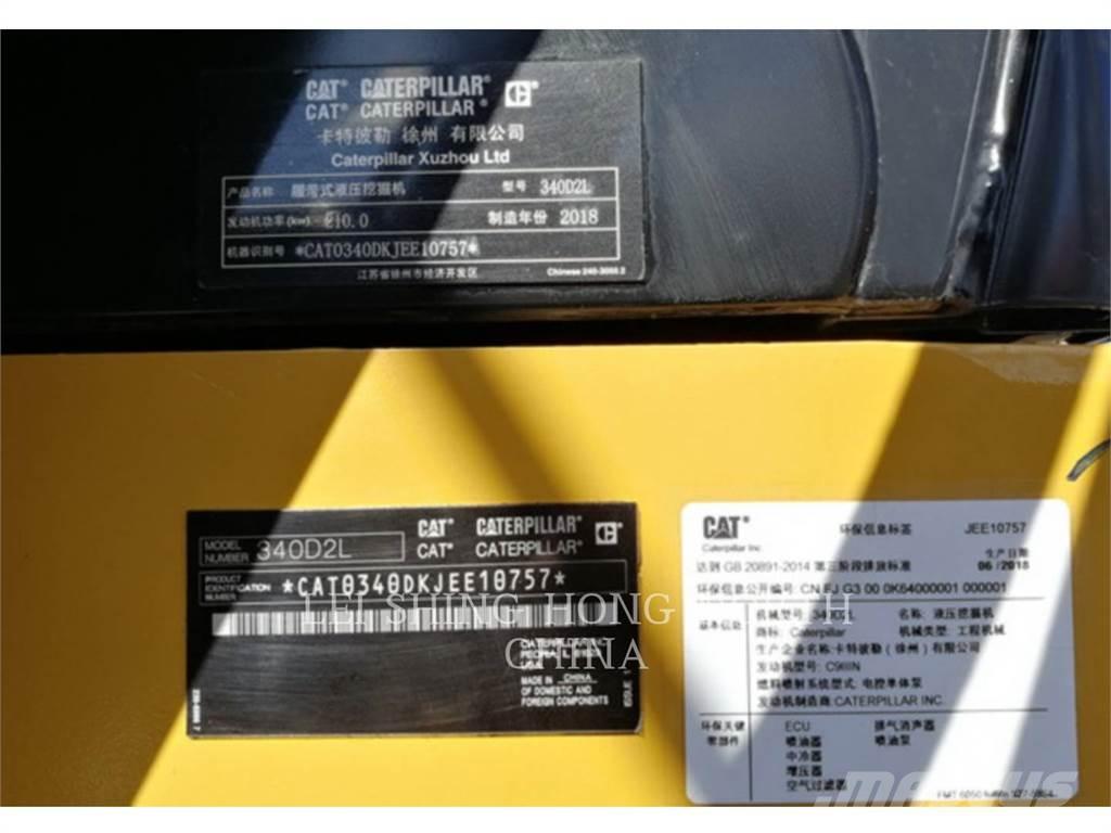 CAT 340D2L Escavatori cingolati