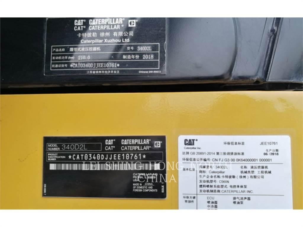 CAT 340D2L Escavatori cingolati