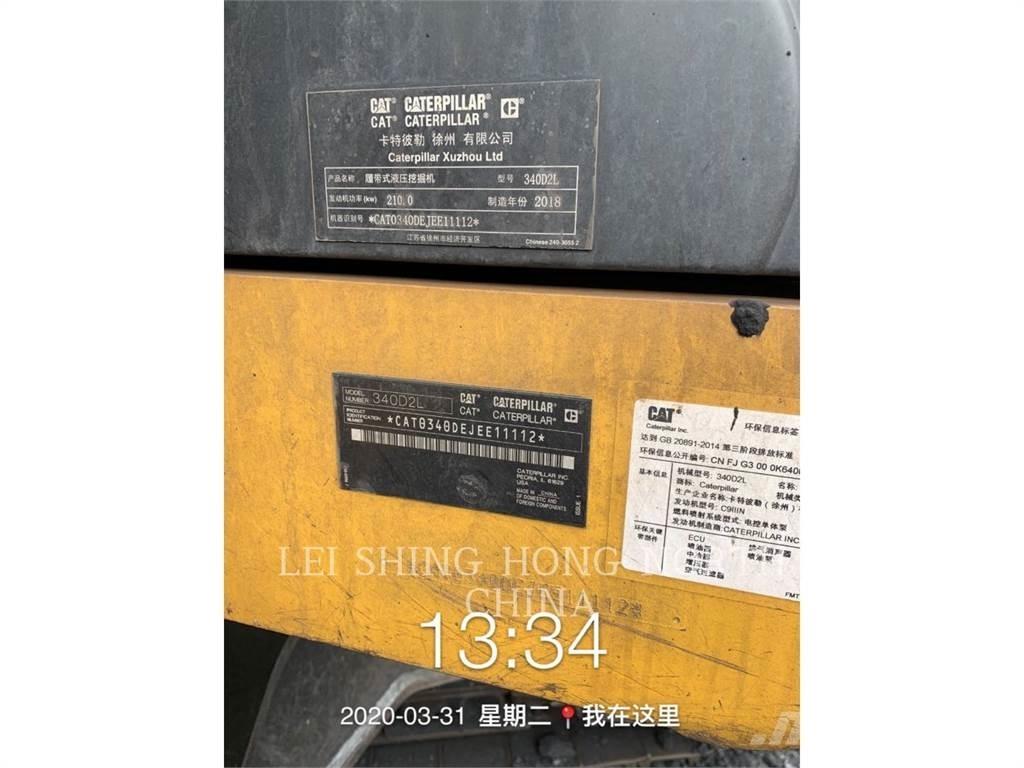 CAT 340D2L Escavatori cingolati