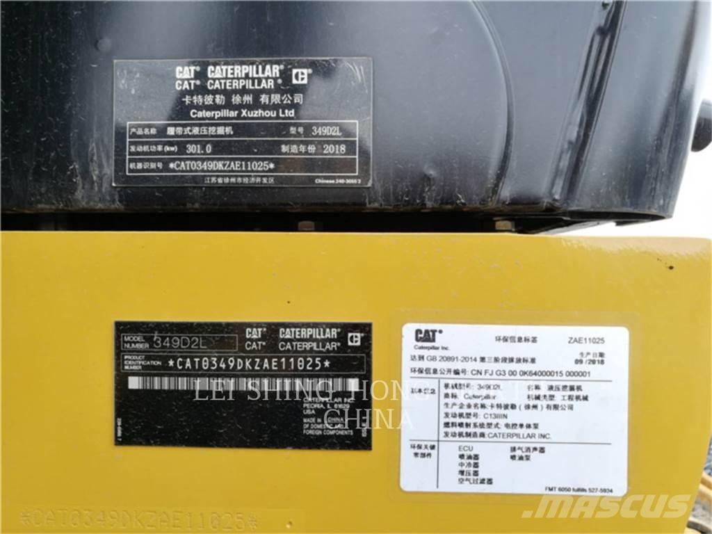 CAT 349 D2 L Escavatori cingolati