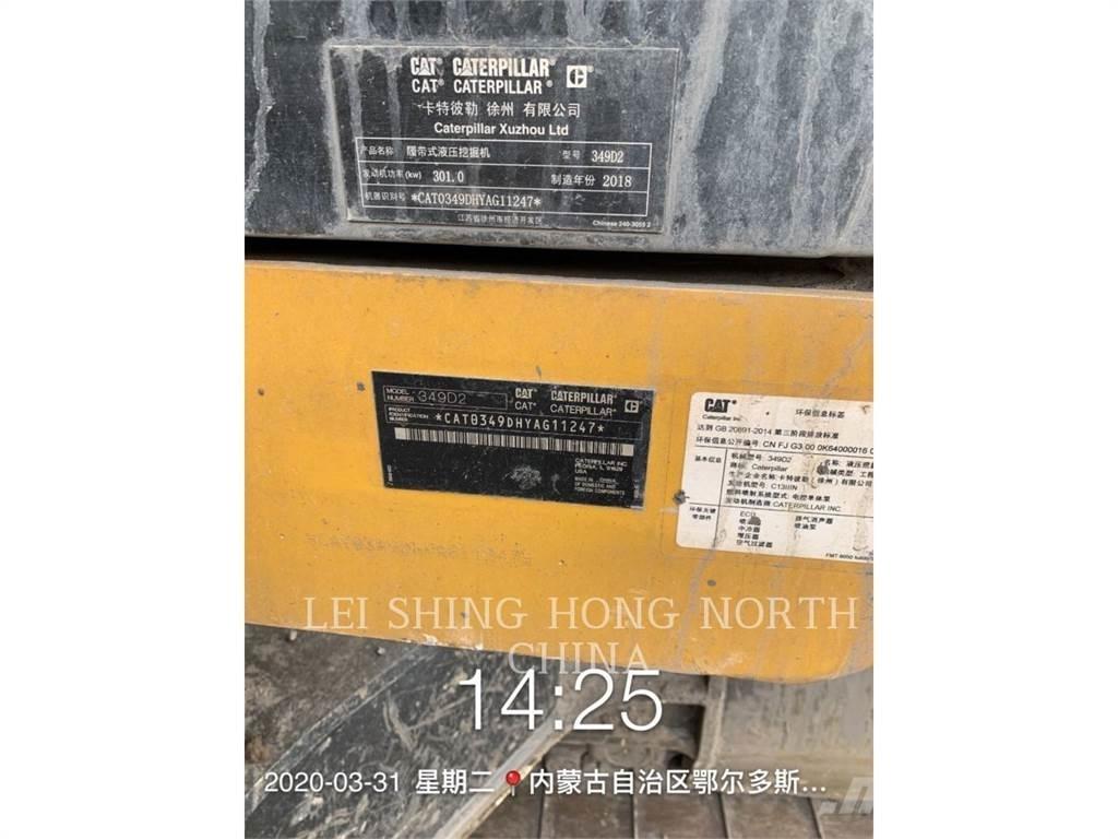 CAT 349D2 Escavatori cingolati