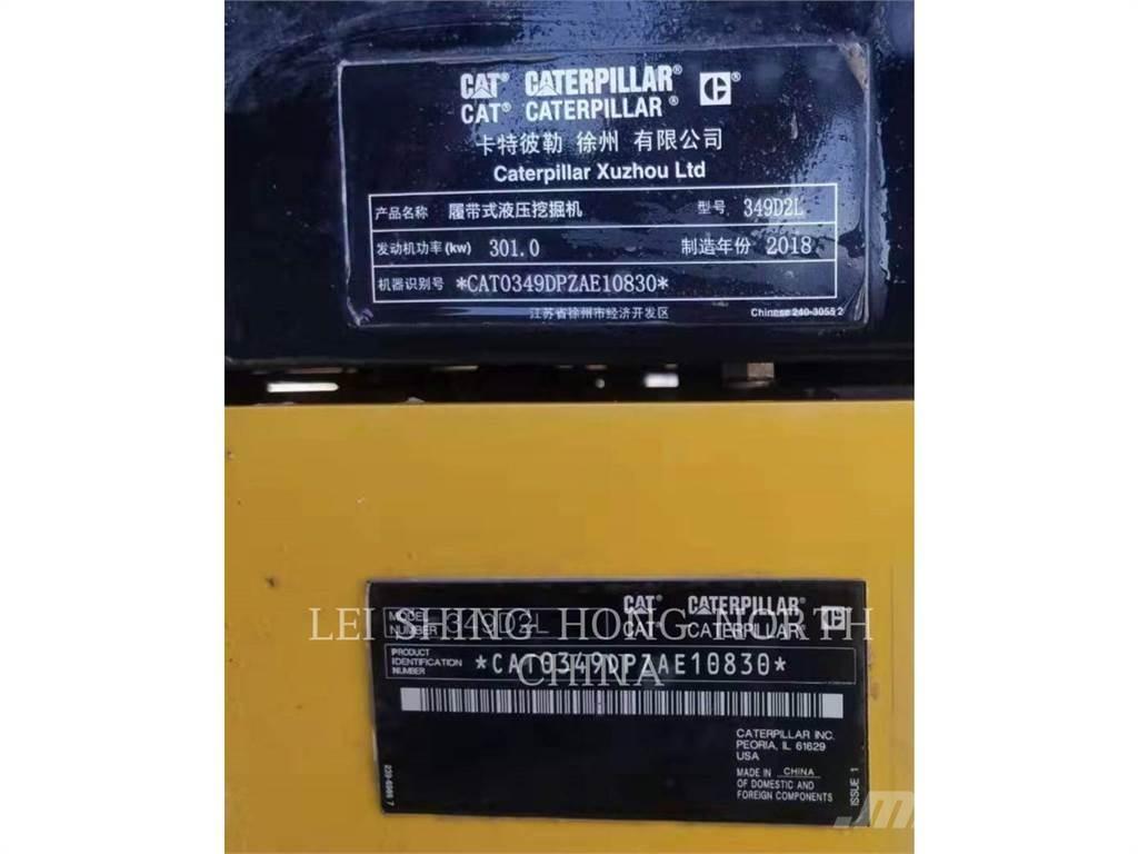CAT 349D2L Escavatori cingolati
