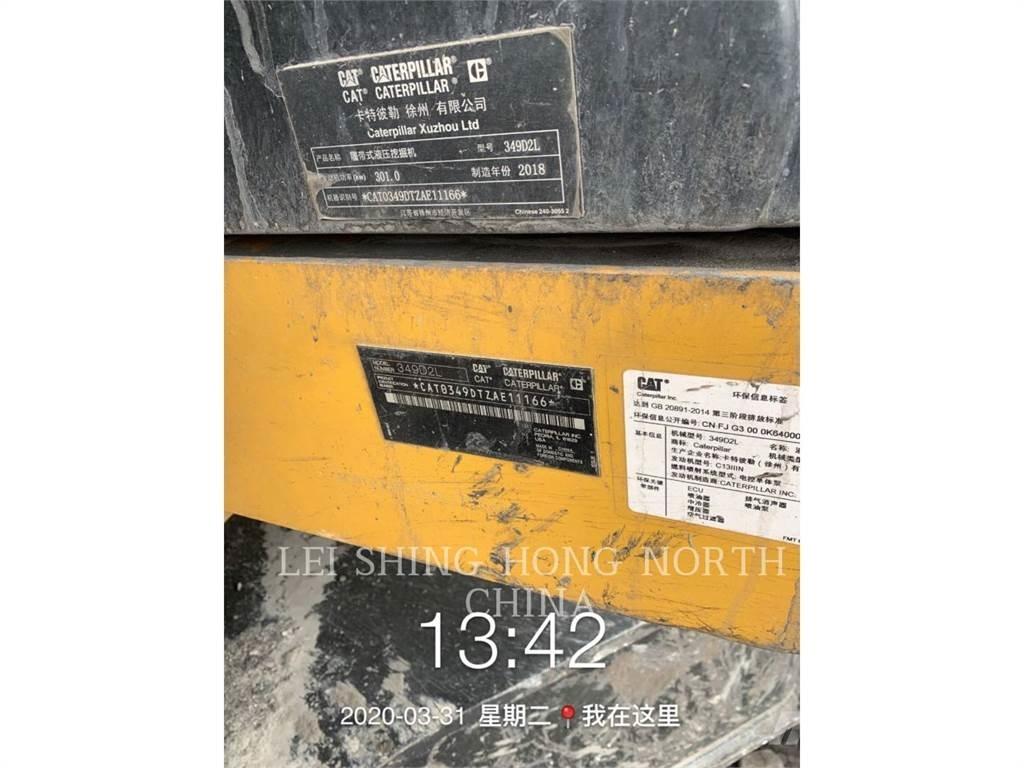 CAT 349D2L Escavatori cingolati