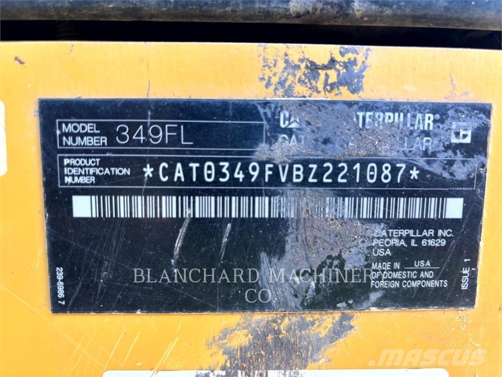 CAT 349F Escavatori cingolati