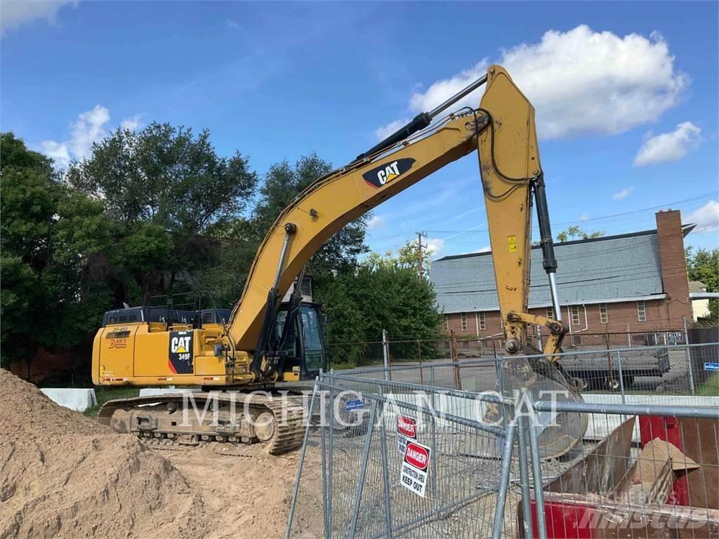 CAT 349FL + Escavatori cingolati