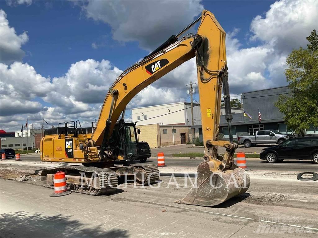 CAT 349FL + Escavatori cingolati