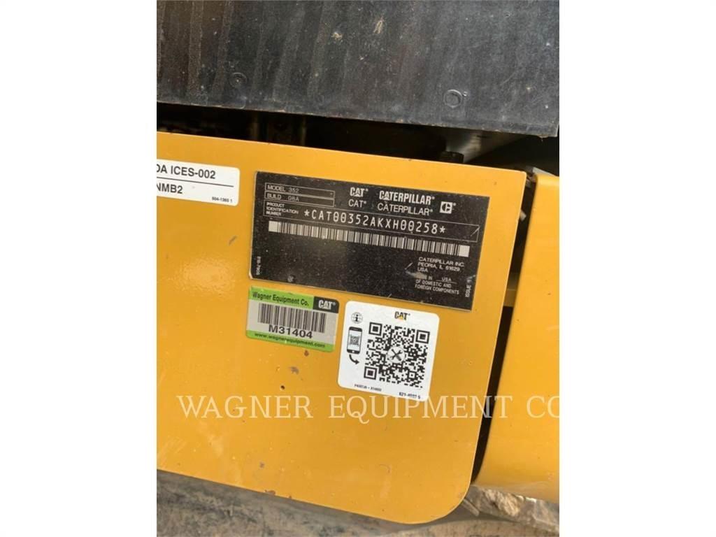 CAT 352 Escavatori cingolati