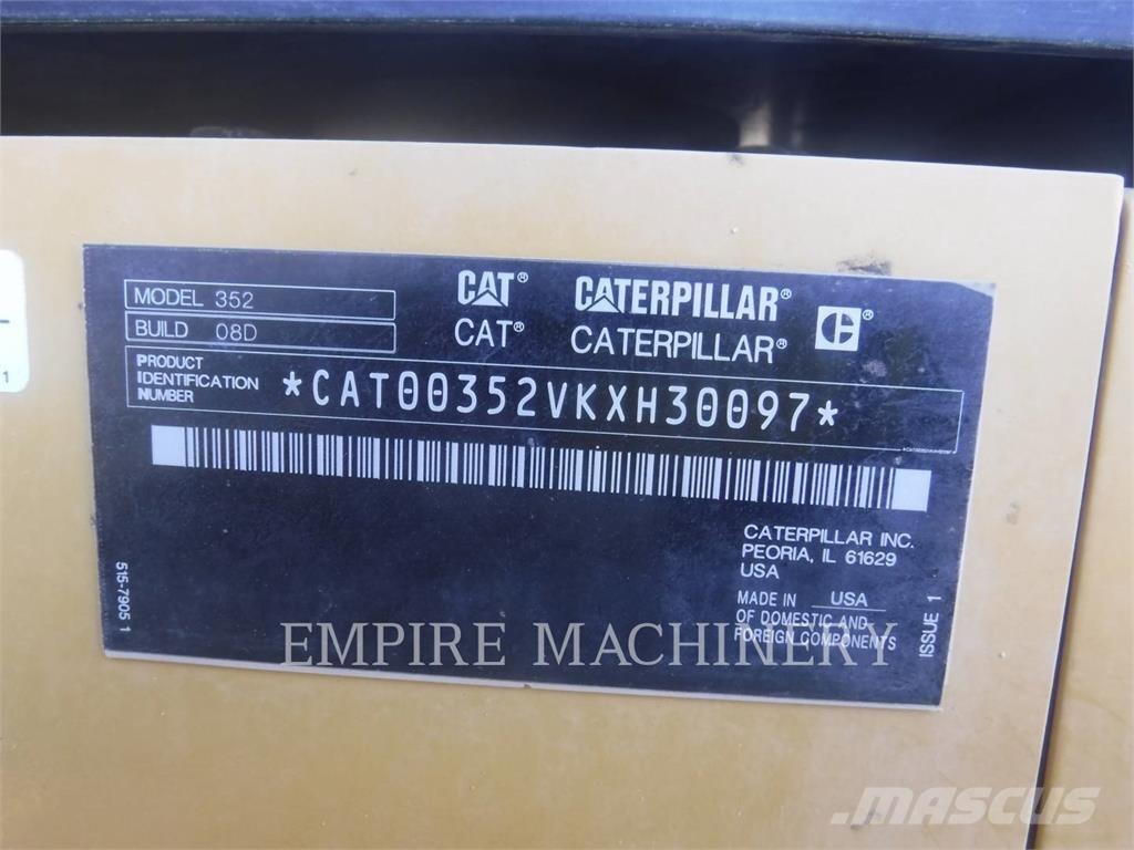 CAT 35208FG Escavatori cingolati